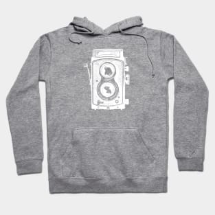 Vintage Old Style Camera Vector Illustration Hoodie